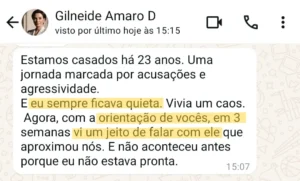 “Era um caos. Mas em 3 semanas com a Edi, encontrei um jeito novo de falar com ele. E funcionou!” 21 anos de casamento