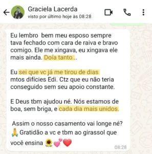 Em paz!